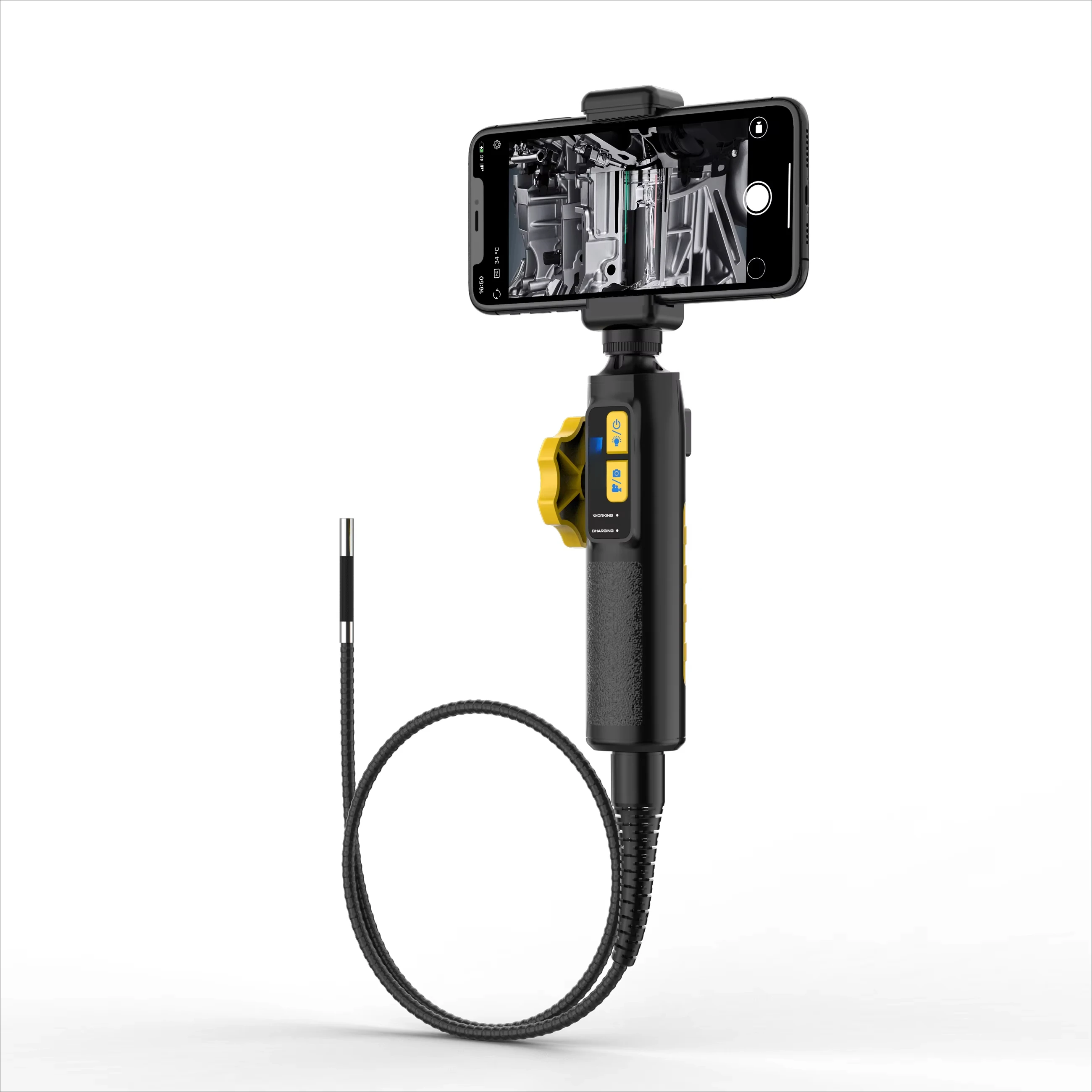 

Svb302 Endoscope Auto Tool 360 Rotating Digital Borescope Inspection Camera Two-way Articulating Borescope