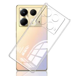 For Infinix Note 40 Pro+ Plus Case Silicone Soft Clear Shockproof Cover For Infinix Note 40 Pro 4G 5G Phone Case or Note40 Coque