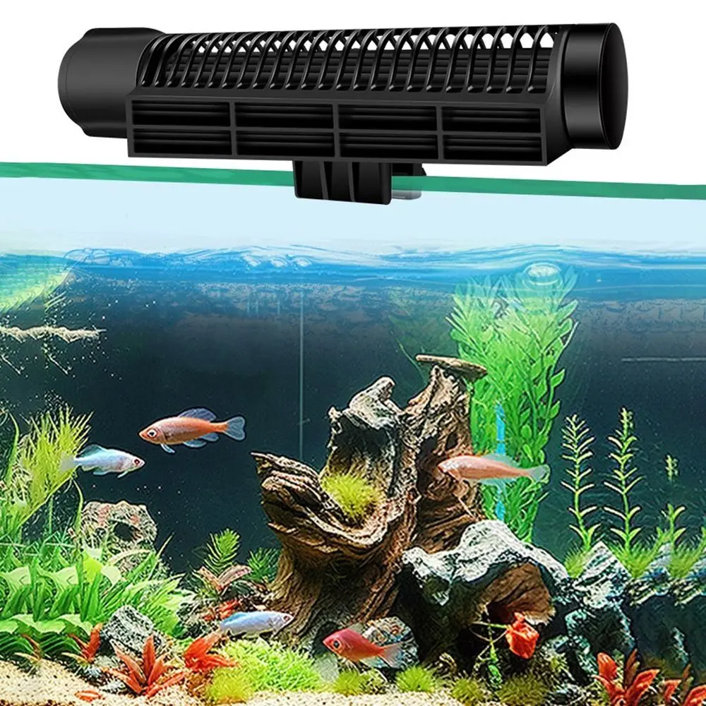 

Frequency Conversion Aquarium Cooling Fan Adjustable Mute Fish Tank Cooling Fan Automatic Temperature Control Black