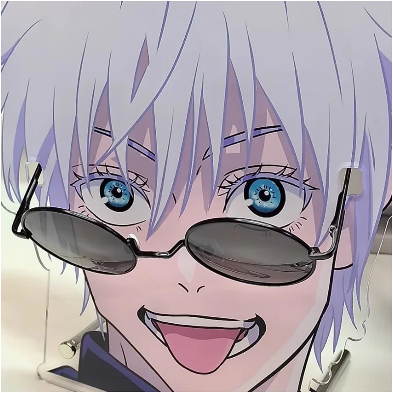 2024 Hot Sale Anime Satoru Gojo Cosplay Glasses Stand Eye Storage Rack Acrylic Ornament Xmas Birthday Gifts