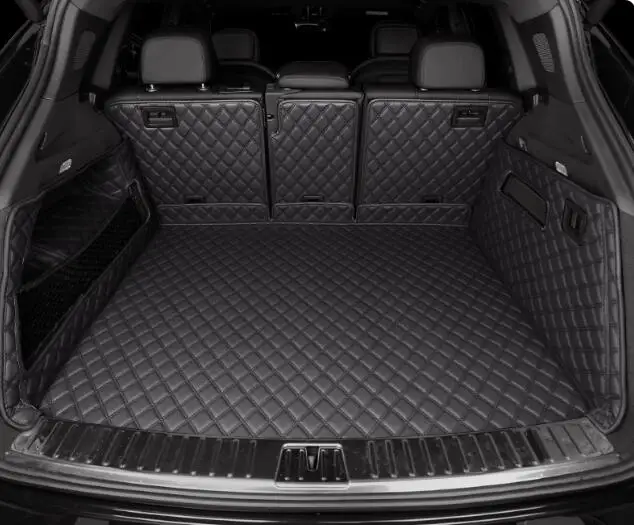 

Good quality,Full set car trunk mats for Porsche Cayenne E3 2025-2018 cargo liner matt boot carpets cover for Cayenne 2024