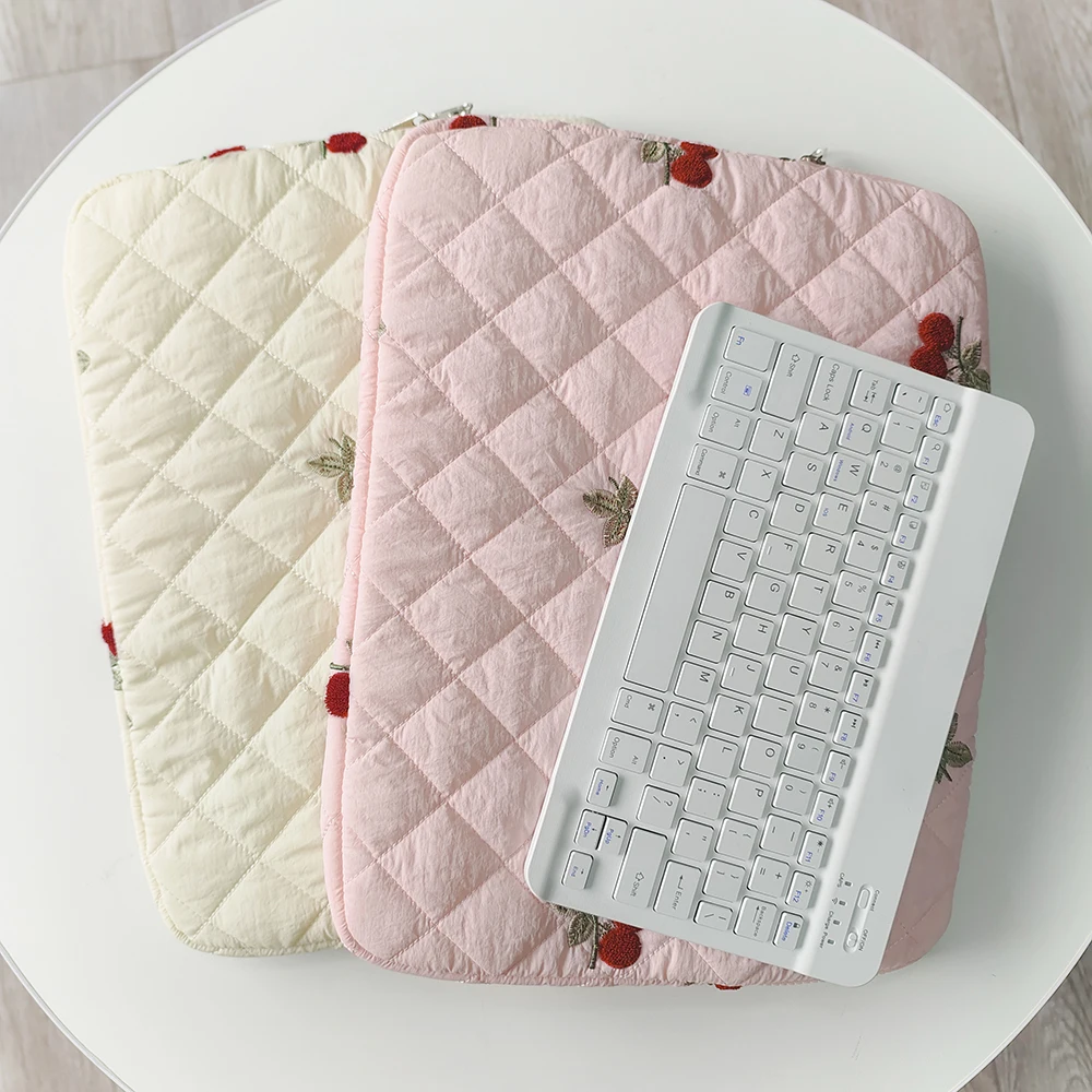 Cute Laptop Case 13 14 15 16 Inch for Macbook Air/Pro Laptop Sleeve Soft Pouch for Xiaomi, Lenovo Girl Notebook Bag Computer Bag