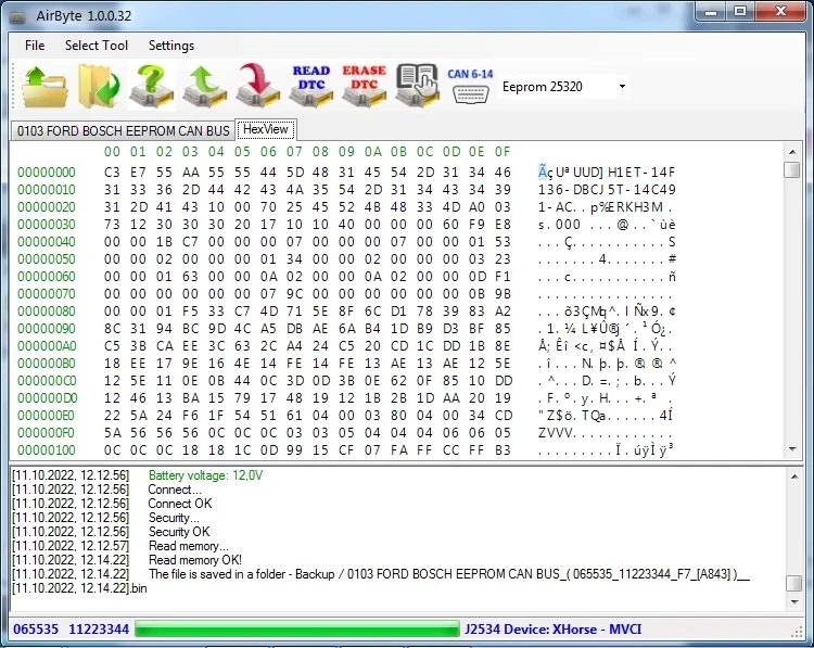 Airbag Reset Tool AirByte 1.0.0.32 Software ECU Programmer With Mini VCI MINI VCI for Can Bus Kline K-LINE CRASH Clear