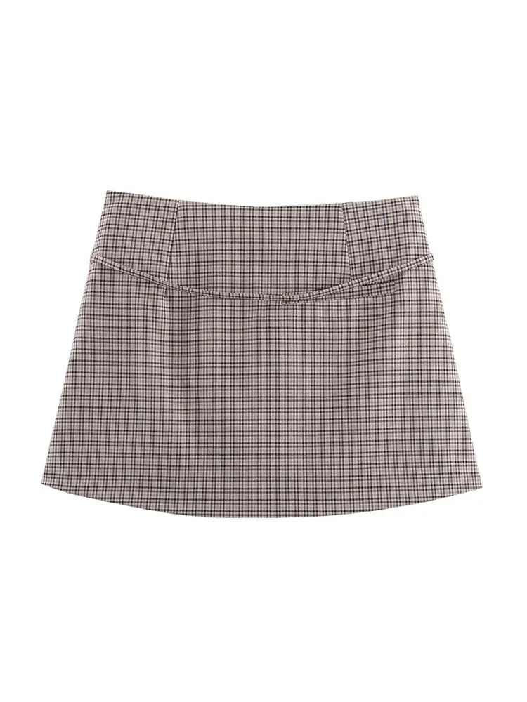 2025 Pantaloncini da donna di nuova moda vintage cintura a vita alta decorazione pantaloncini larghi casual pantaloni corti da strada femminili