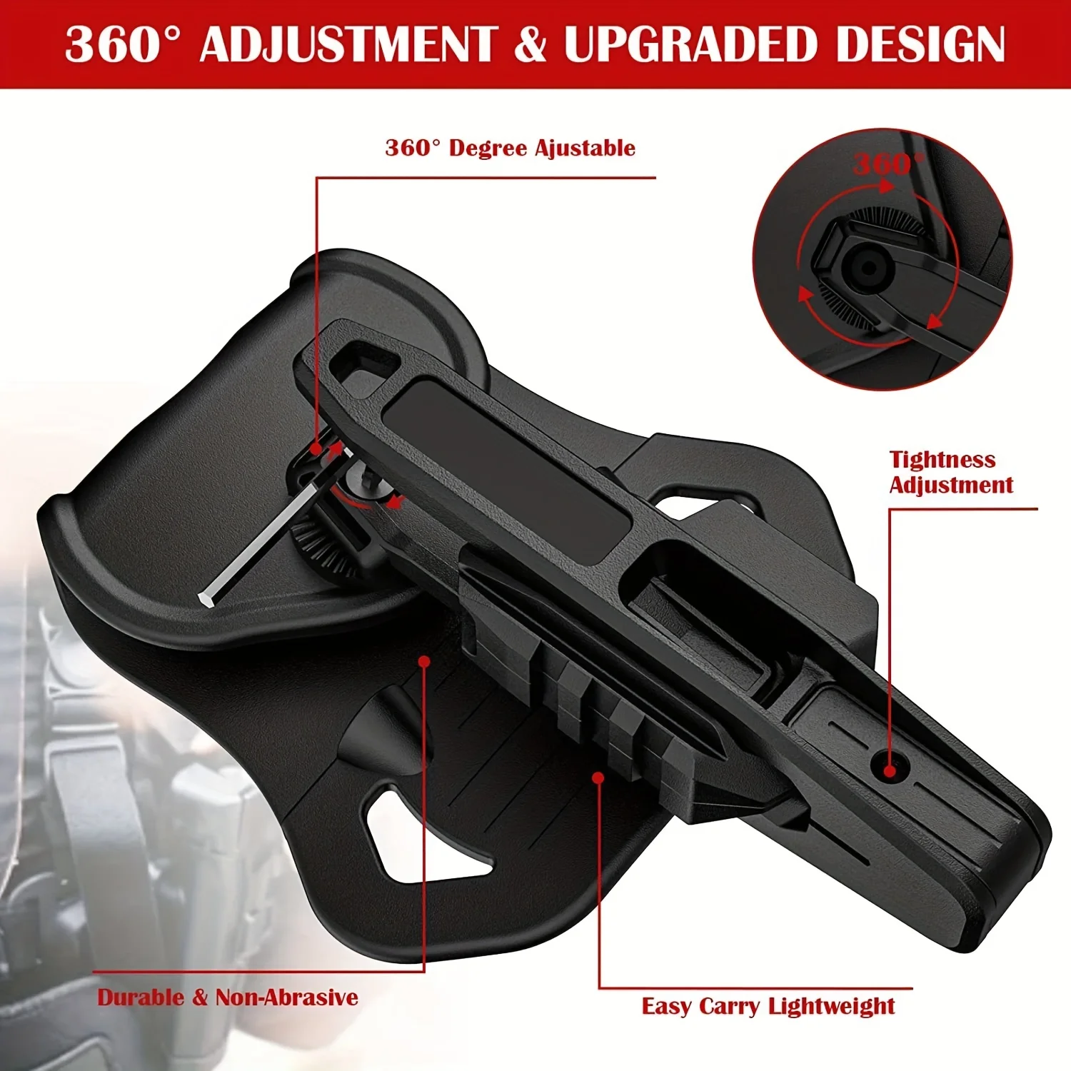 Coldre G-serise - Compatível com G-serise 9mm/SW40/357_Secure Fit & Quick Draw Airsoft protetor facial máscara Airsoft