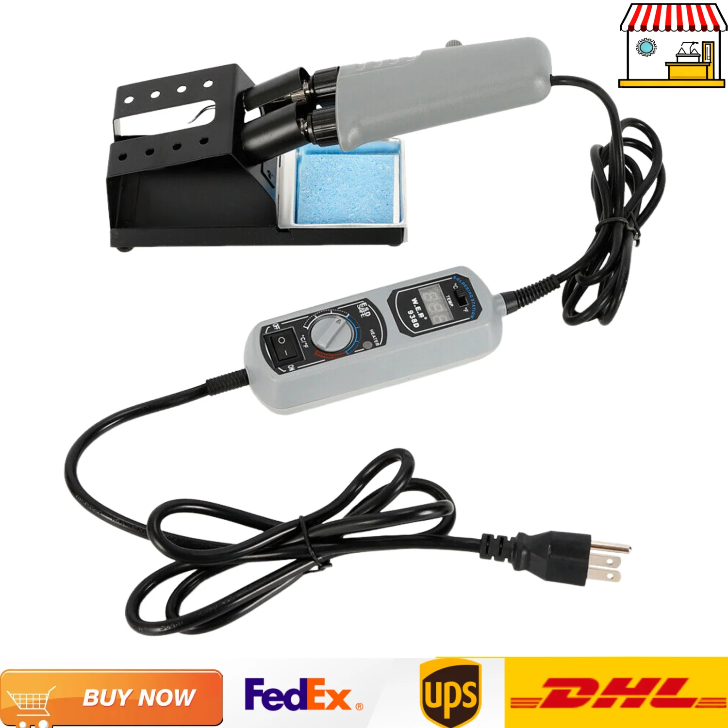 

Портативная мини-электросварочная станция с горячим пинцетом и светодиодным дисплеем контроля температуры