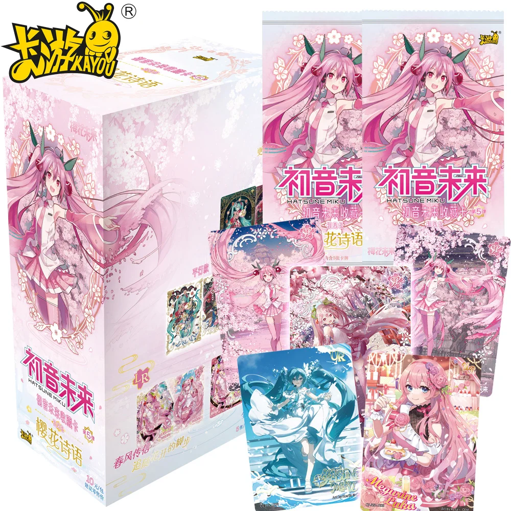 新品-kayou-正規品-初音ミク-コレクションカード-ファン向け-日本のバーチャルシンガー-サプライズ-スペシャルイラスト-テーマカード-ギフト