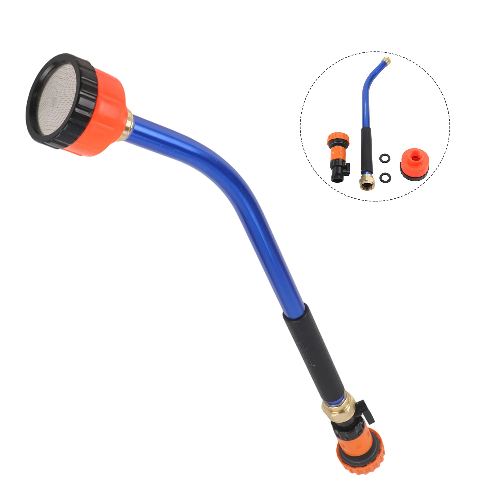 Professional Stainless Steel Water Sprayer with Aluminum Alloy Nozzle and 38 Degree Angled Joint for Flowering Stage Use