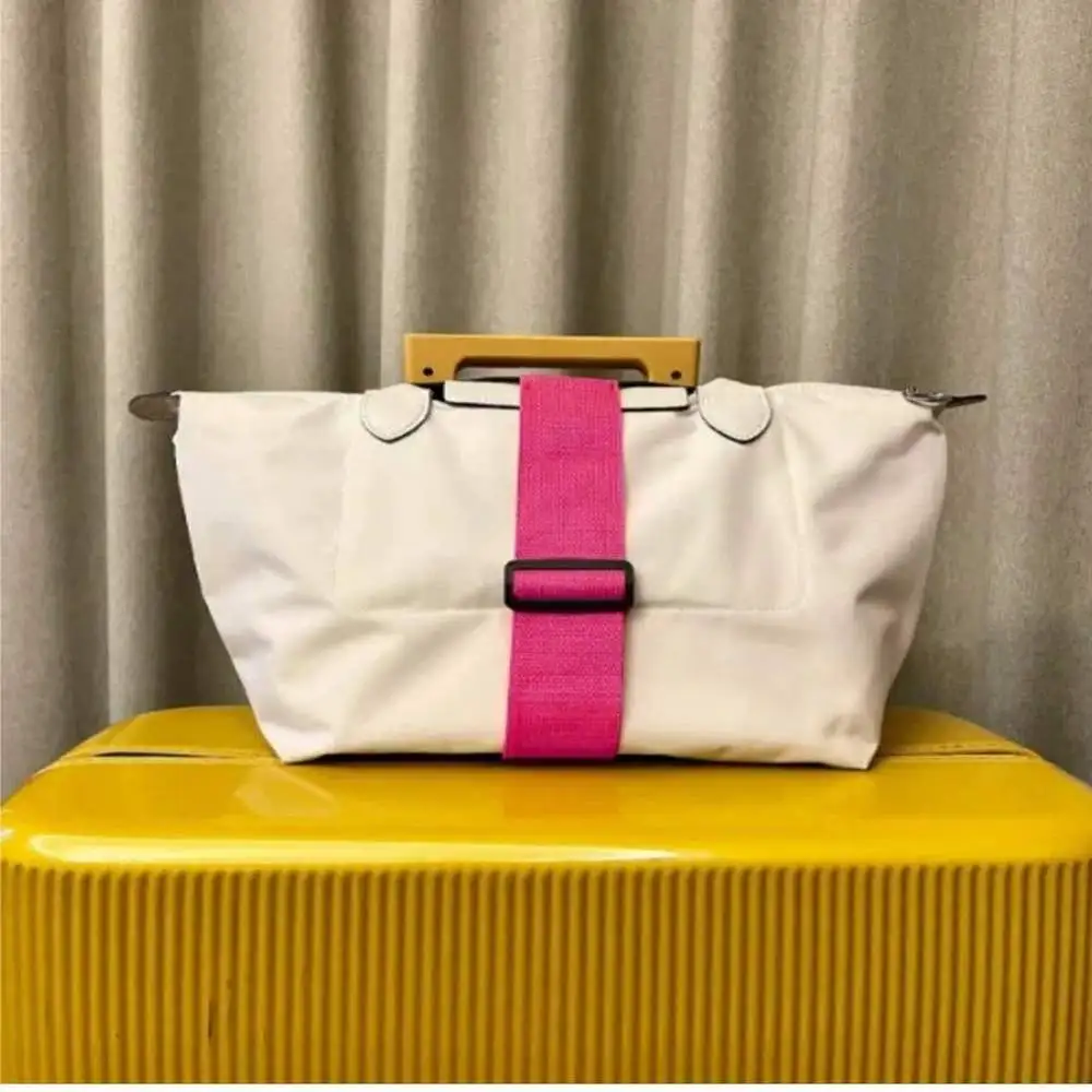 Adjustable Luggage Strap - Perfect for Small Lightweight Suitcases Quick-Release Buckle, Durable Polyester