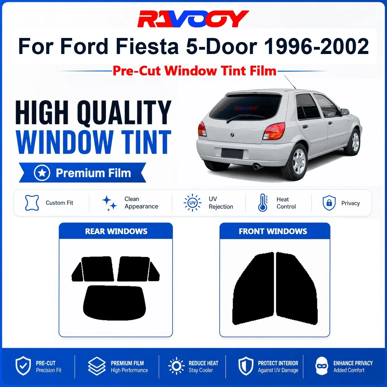 premium-pre-cut-window-tint-for-ford-fiesta-5-door-1996-2002-front-rear-windows-uv-heat-rejection-privacy-film
