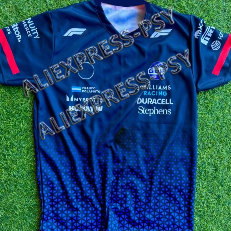 

43 Formula One Team Round Neck Short Sleeved Casual Sports Quick Drying Men's and Women's T-shirt 3D Printed Motorcycle Top