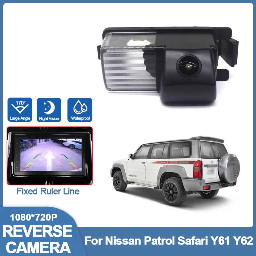 

Car Rear View Camera CCD Full HD Night Vision Reverse Camera Waterproof high quality RCA For Nissan Patrol Safari Y61 Y62