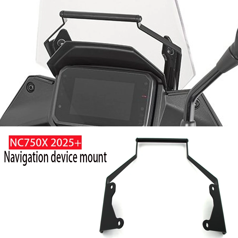 

For Honda NC750X 2025 New Motorcycle Accessories Phone Holder Stand GPS Navigation Plate Bracket