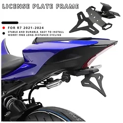 MTKRACING For YAMAHA R7 2021-2024 License plate holder rear tailstock mudguard eliminator bracket