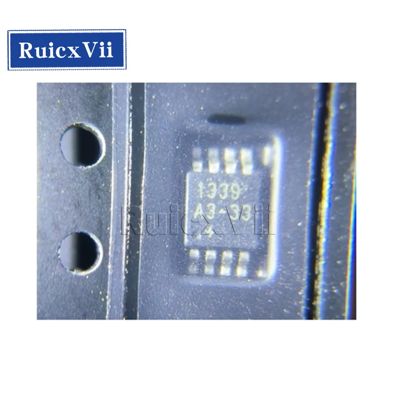 5pcs 10pcs DS1339U-33+ Silk Screen 1339A3-33 MSOP8 Real Time Clock Chip