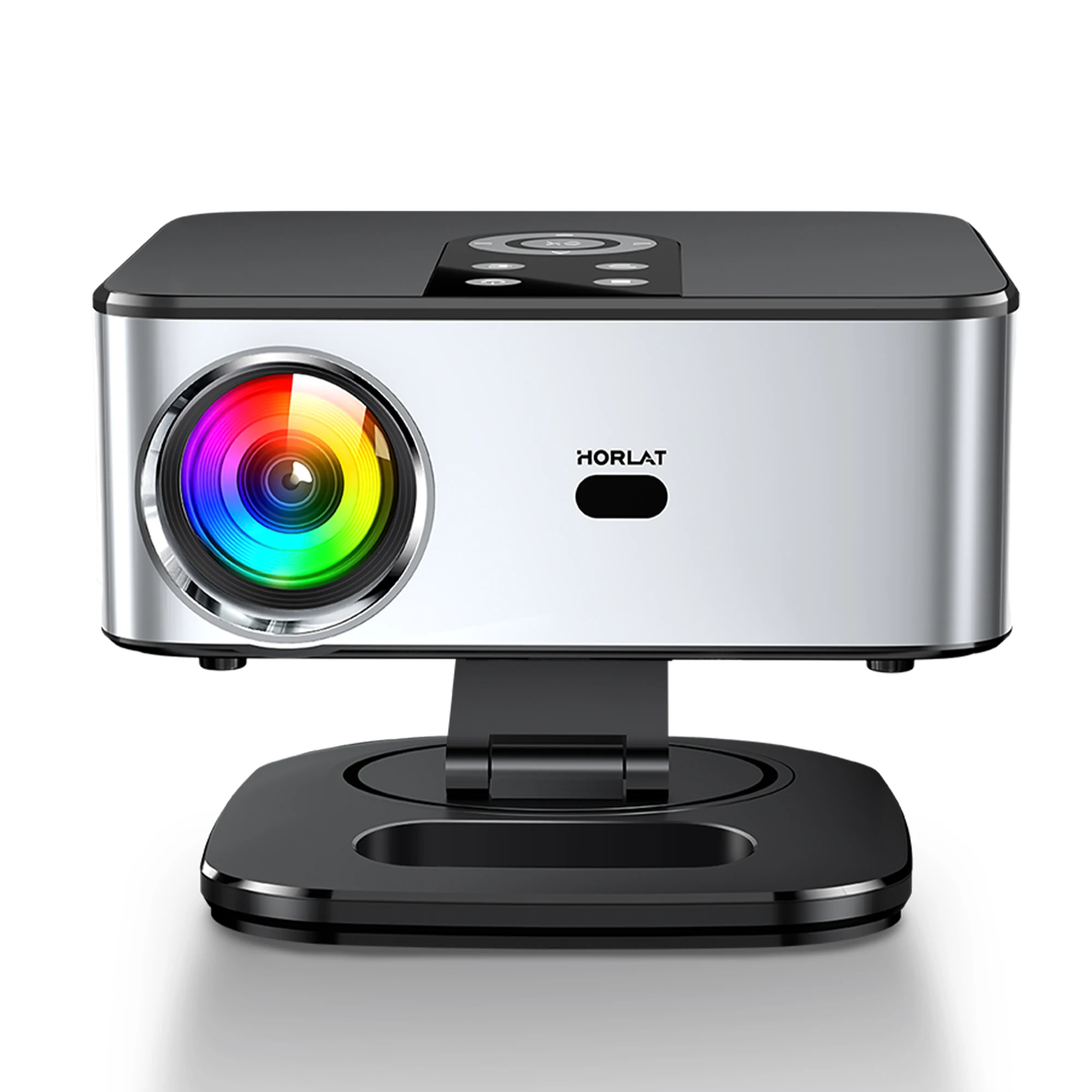 HORLAT T03MAX Google TV Projektor Full HD 1080P Android Beamer 2000 ANSI Lumen WiFi 6 3D 4K Unterstützung Smart Home Theater Projektor