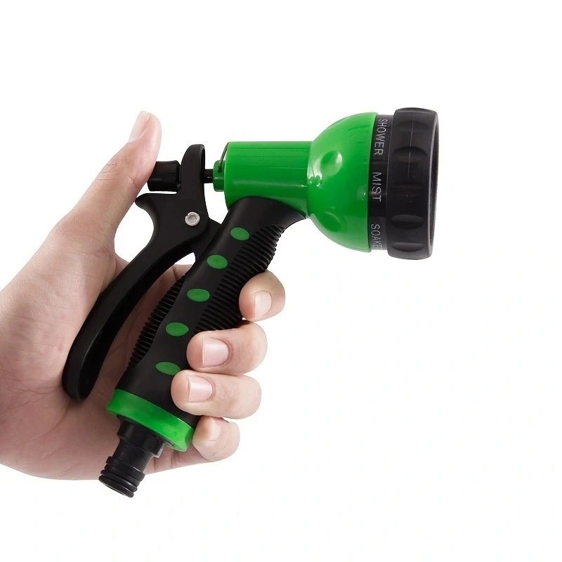 Sprühgrasrasen-Wasserpistole, multifunktional, für Autowäsche, Hochdruck, langlebig, handgeführte Werkzeuge, Schlauchsprühdüse, Garten