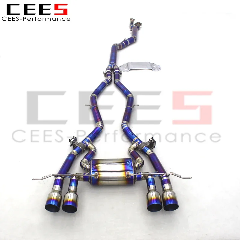 

CEES Performance Titanium Valved Sport Exhaust System For BMW M3/M4 G80/G82 3.0T 2019-2023 Escape catback Exhaust