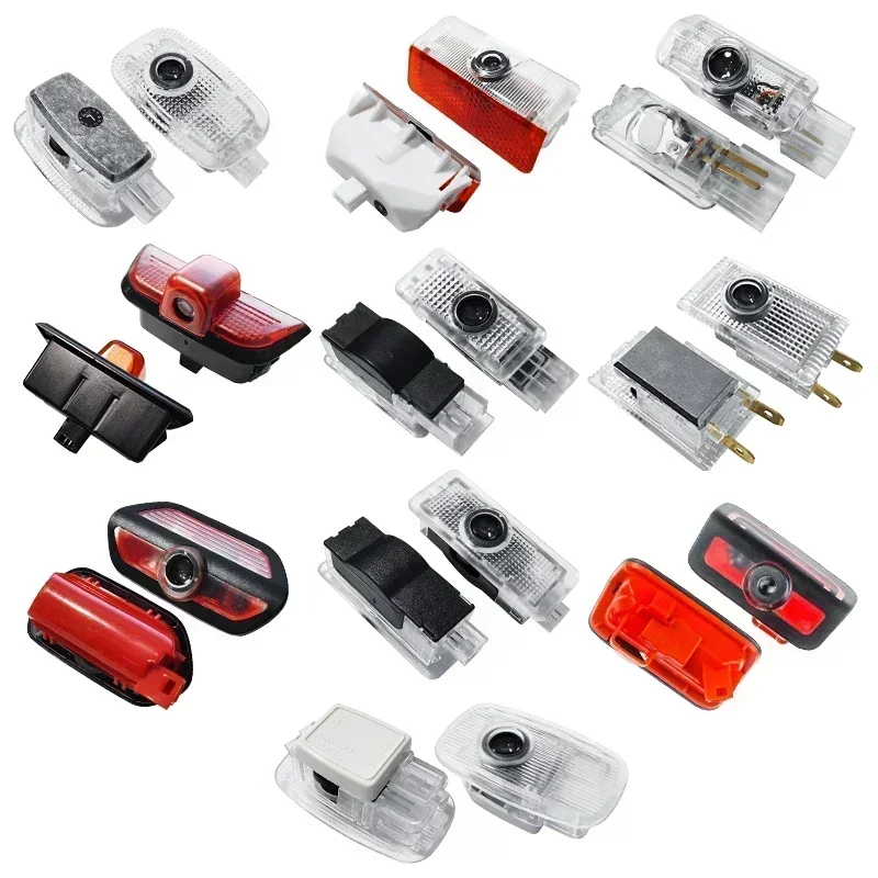 2PCS Car Door Logo Projectors LED Lamp Welcome Lights For Mercedes Benz X204 W168 W245 W215 W164 W209 R171 R172 W240 W210 W222 - view 3