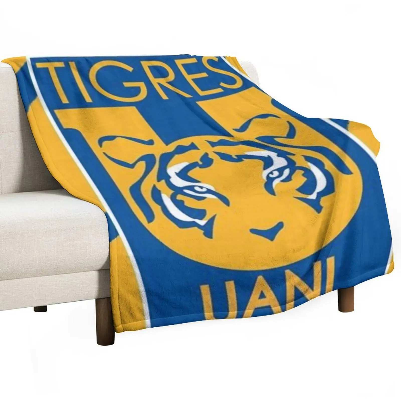 

tigres uanl Throw Blanket Sofa Throw Loose Custom Softest Blankets