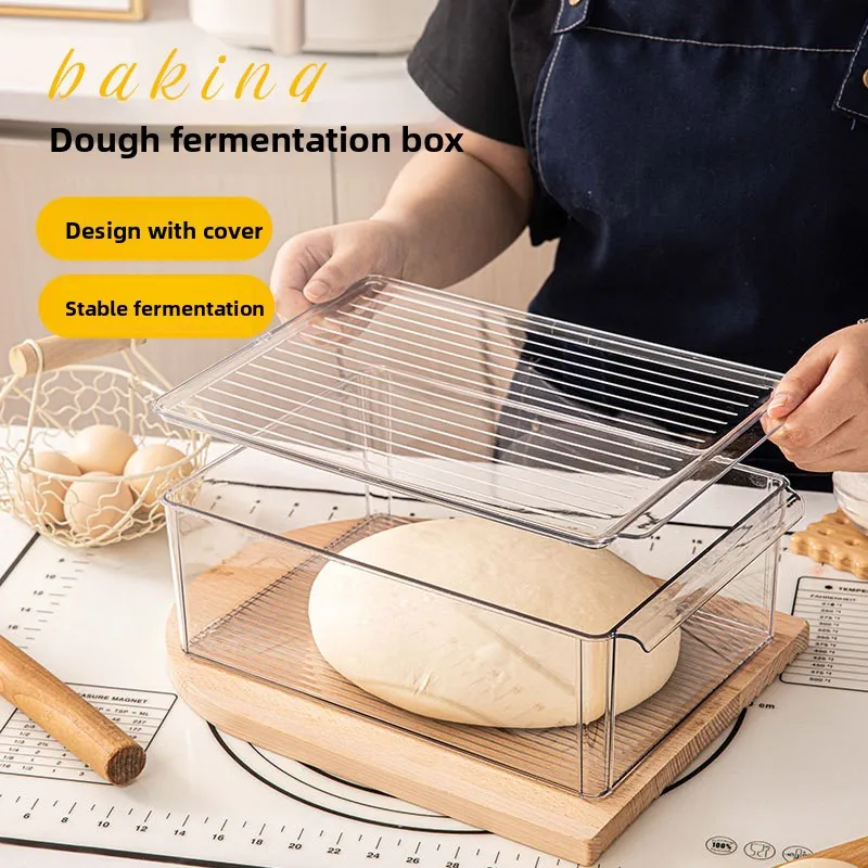 Dough Fermentation Box Bread Toast Wake-up Noodle Food Grade Kitchen Storage Special Refrigerator Fresh-keeping 2026 New