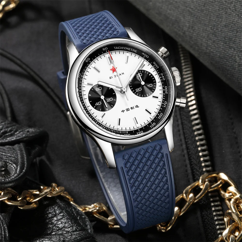 Panda 1963 Chronograph Mechanical Watch 40mm