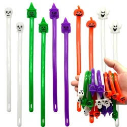 10Pcs Halloween Stretchy Strings Sensory Fidget Toy Trick or Treat Gift Bracelet Goodie Bag Filler Kids Birthday Party Favors