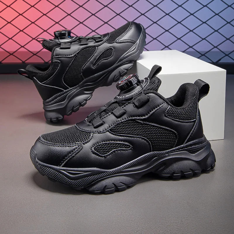 New Style Kids Mesh Shoes Boys Breathable Sports Shoes Girls Fashion Casual Shoes Non-Slip Sneakers Children Light Running Shoes