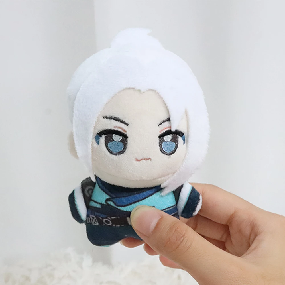 10 سنتيمتر لعبة جديدة VALORANT جيت ألعاب من القطيفة عالية الجودة الشكل لعبة الكرتون لعبة أنيمي تأثيري اللعب الجسم صرير أفخم المعلقات