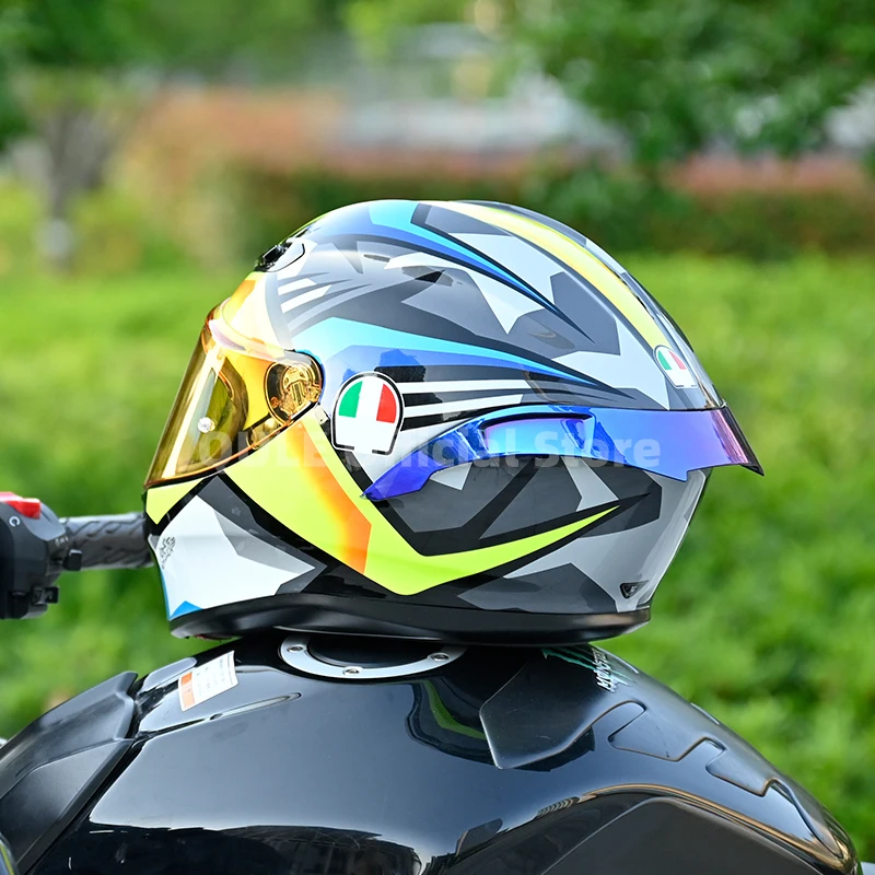 Motocicleta capacete Spoiler traseiro substituição, cauda peças e acessórios, AGV K6