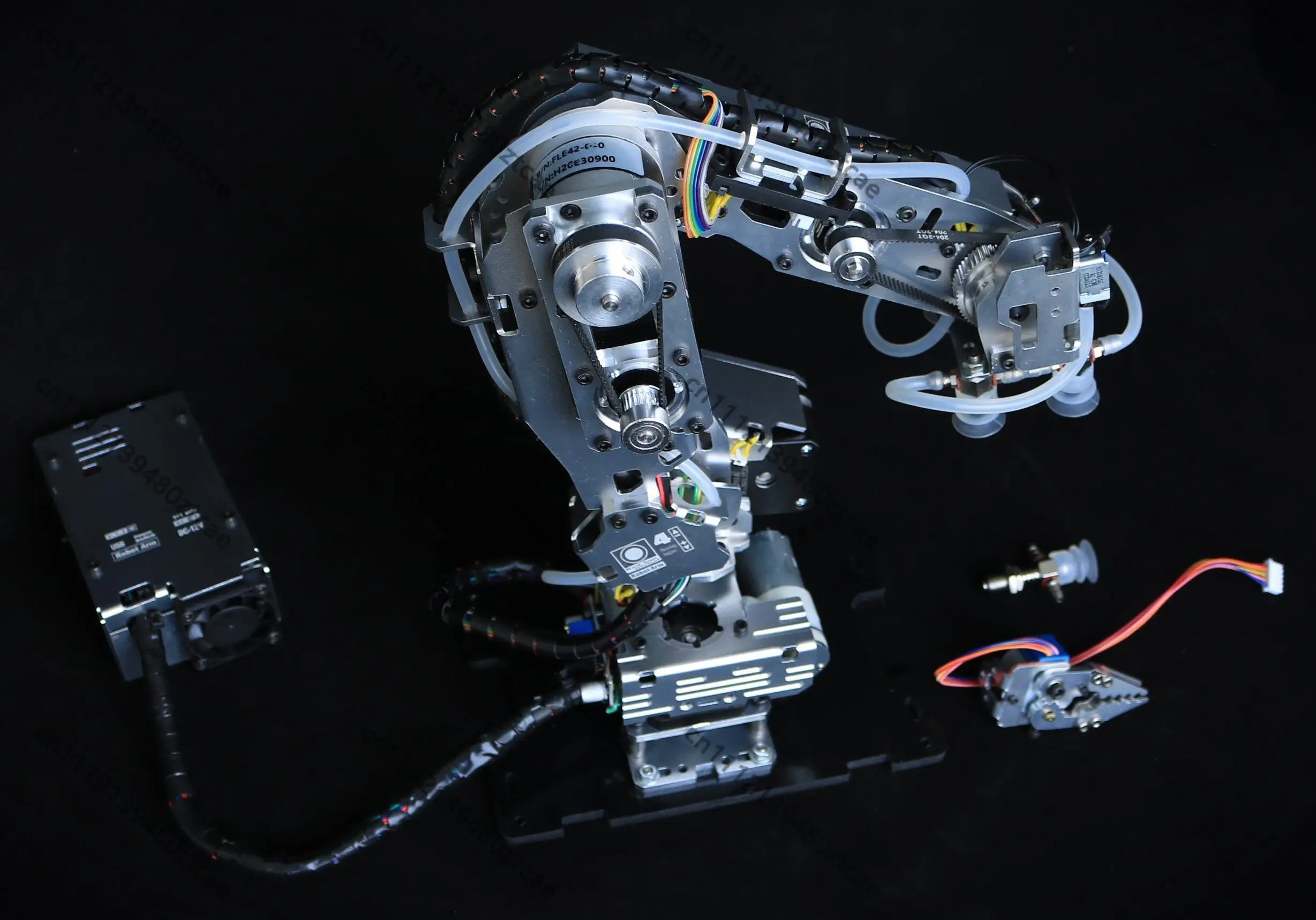 24D Stepper Multi Axis Robotic Arm DIY Kit Industrial Teaching Scale Model Student Coding Learning Maker Accessory
