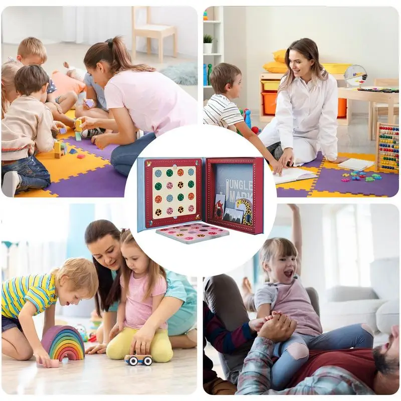 Travel Color Matching Puzzle Board Color Matching Puzzle Toy Color Matching Learning Puzzle Board Brain Teaser Puzzle Game Funny