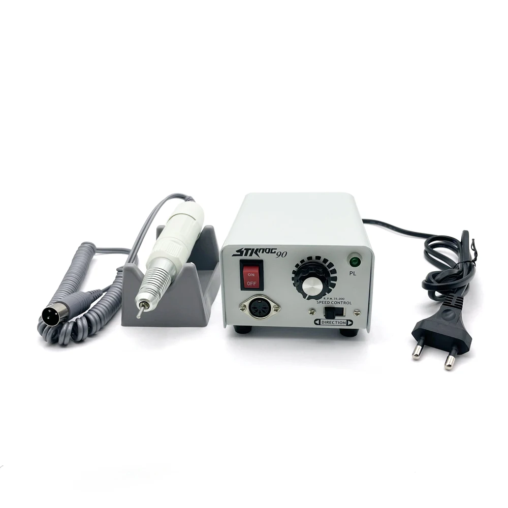 Forte 90 máquina de broca de unhas 35000 sde h20n cortadores de mão manicure elétrica broca de unhas fresagem manicure polonês arquivo de unhas