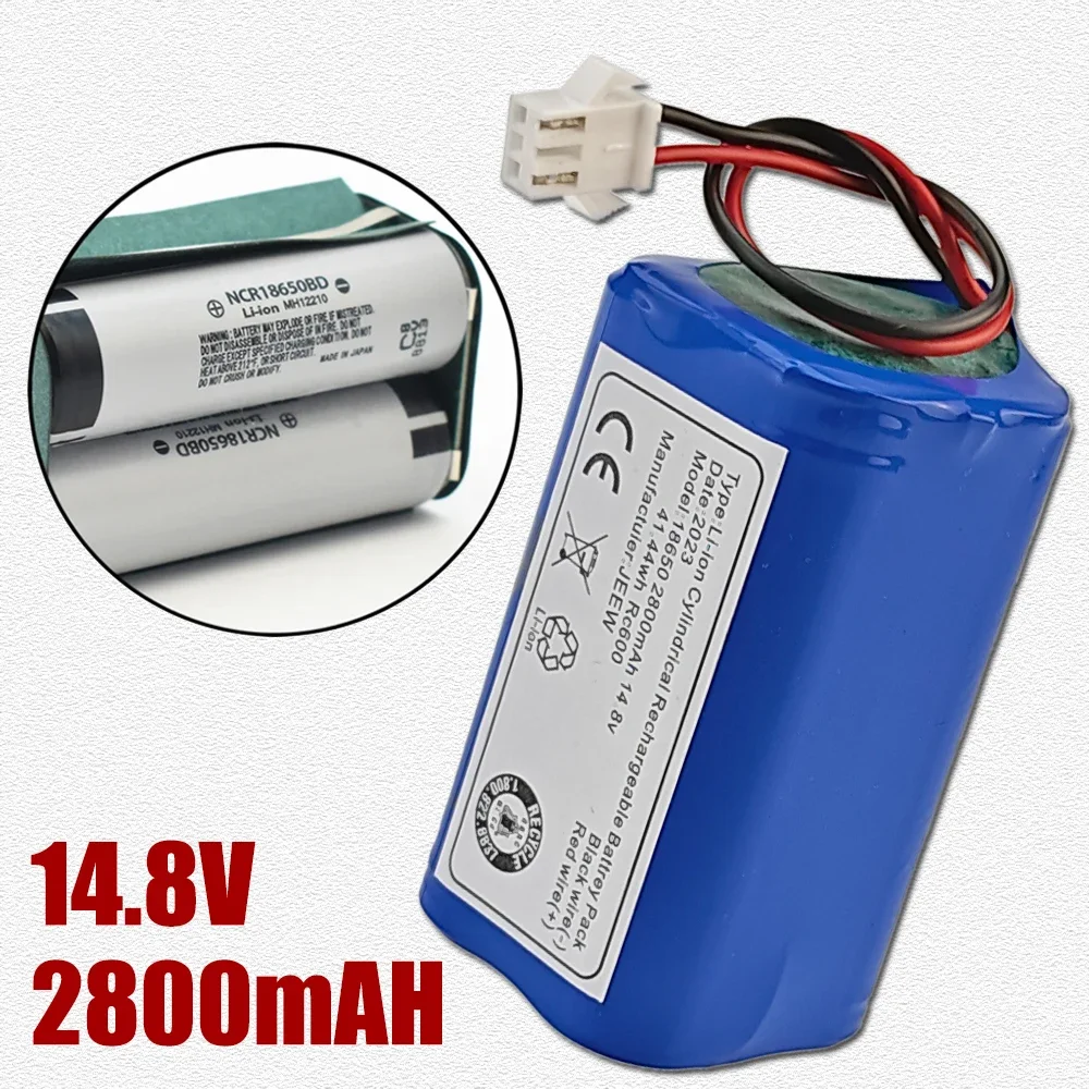 

4S1P 14.8V 2800mAh Li-ion Battery for Conga Excellence 990 1090 Ecovacs Deebot N79S N79 DN622 Eufy Robovac 11 11S 12 35C X500