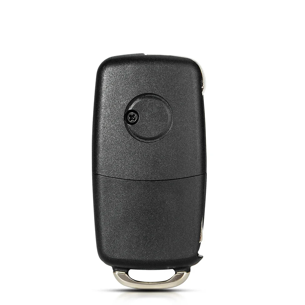 KEYYOU 1PCS 3 Buttons For Volkswagen Vw Jetta Golf Passat Beetle Skoda Seat Polo B5 Flip Folding Car Remote Key Shell Uncut Case