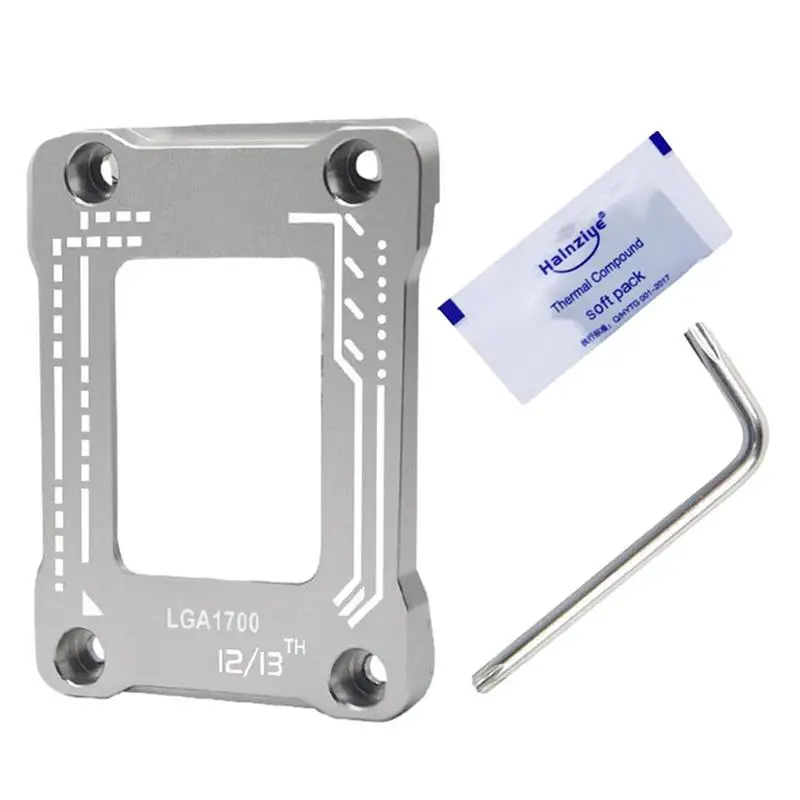 CPU Bending Correction Frame Bracket Fixing Buckle Anti-fall for 12th 13th Generation LGA 1700 Kit CPU Fixing Correction Bracket