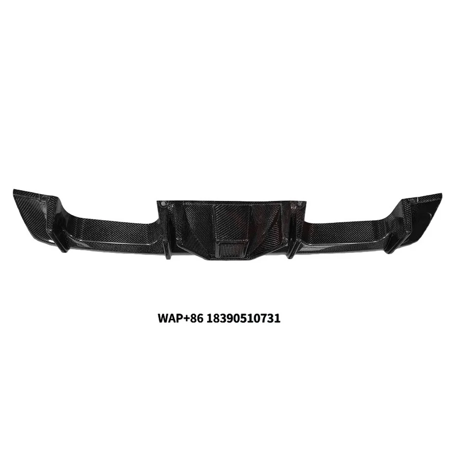 

Suitable for M3 G80 M4 G82 G83 Retrofit Upgrade Dry Carbon Fiber with Light Rear Lip Diffuser