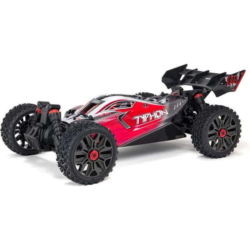 1/8 Typhon 4X4 V3 3S BLX Brushless Buggy RC Truck RTR (Transmitter and Receiver Included, Batteries and Charger Required), Red,