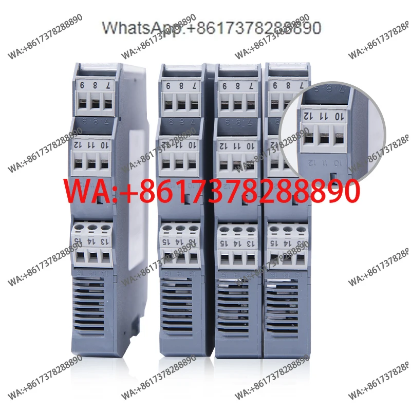 Smart signal isolation transmitter, voltage and current 4-20MA output simulation 0-10V5V distribution module