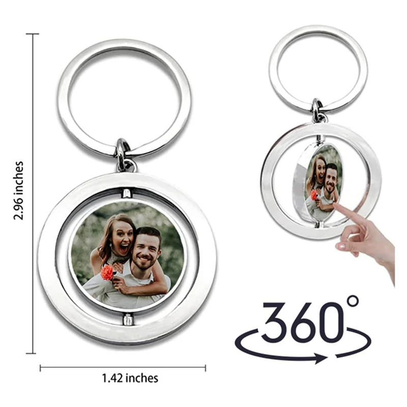 6ชิ้นถาดรองแก้วแบบระเหิดช่องว่างพวงกุญแจปั๊มความร้อนป้ายคล้องแมวพิมพ์สองด้านของขวัญส่วนบุคคล