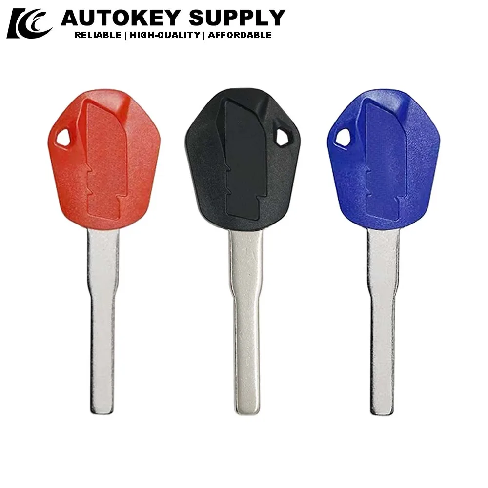 Autokeysupply Motorcycle Key Black/Red/Blue For KTM DUKE125/200/250/390