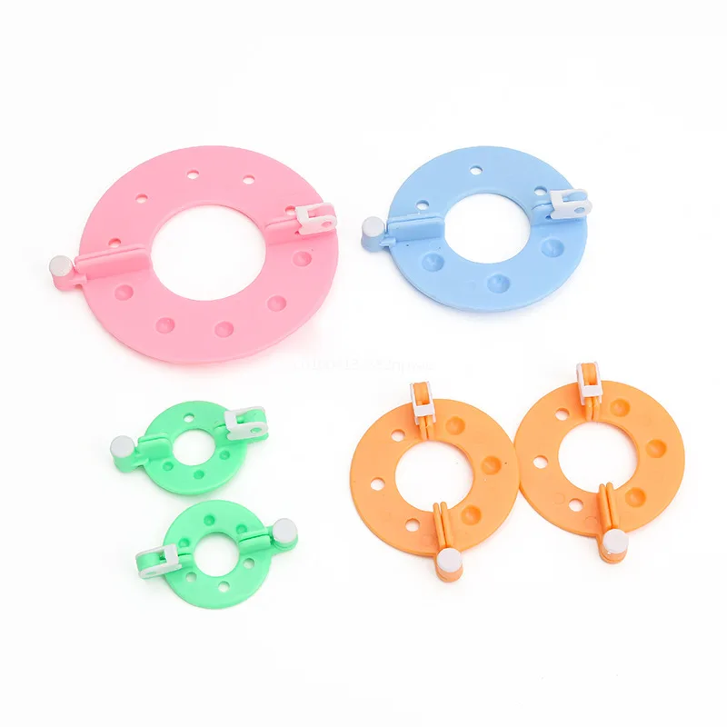 اليدوية الملونة الغزل الكرة صانع أداة المنزل استخدام الكرة النسيج جهاز الإبداعية نمط الحياكة الملحقات جهاز صنع الكرة