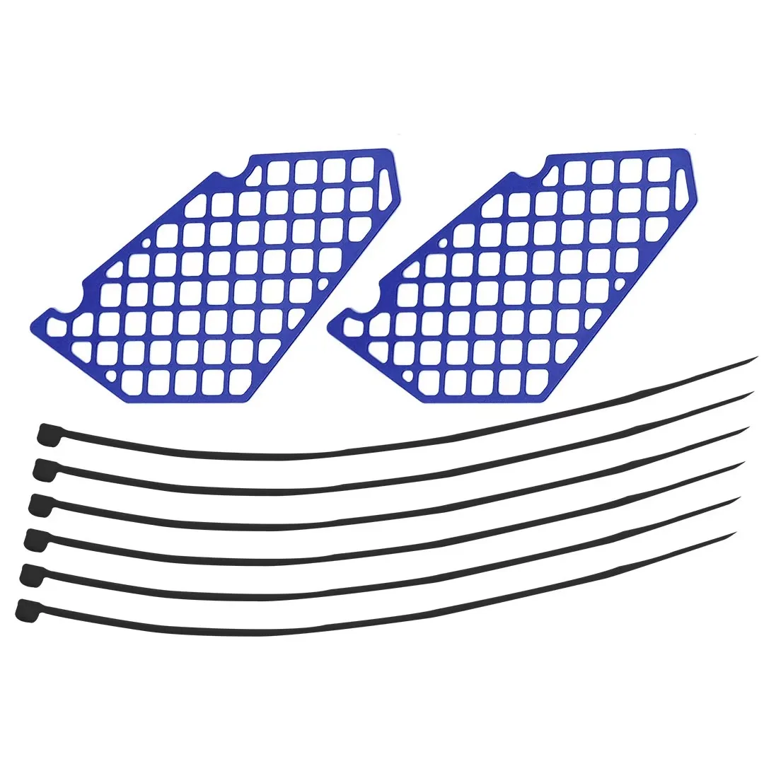 Hot Racing Tamiya 1/10 BBX BB-01 شبكة نوافذ من سبائك الألومنيوم #3