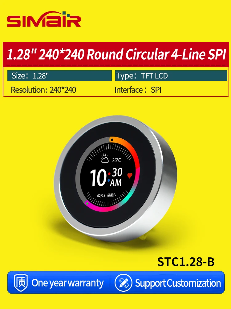 240 240: Der perfekte 1,28-Zoll-IPS-TFT-LCD-Modul für präzise Anzeigeanwendungen