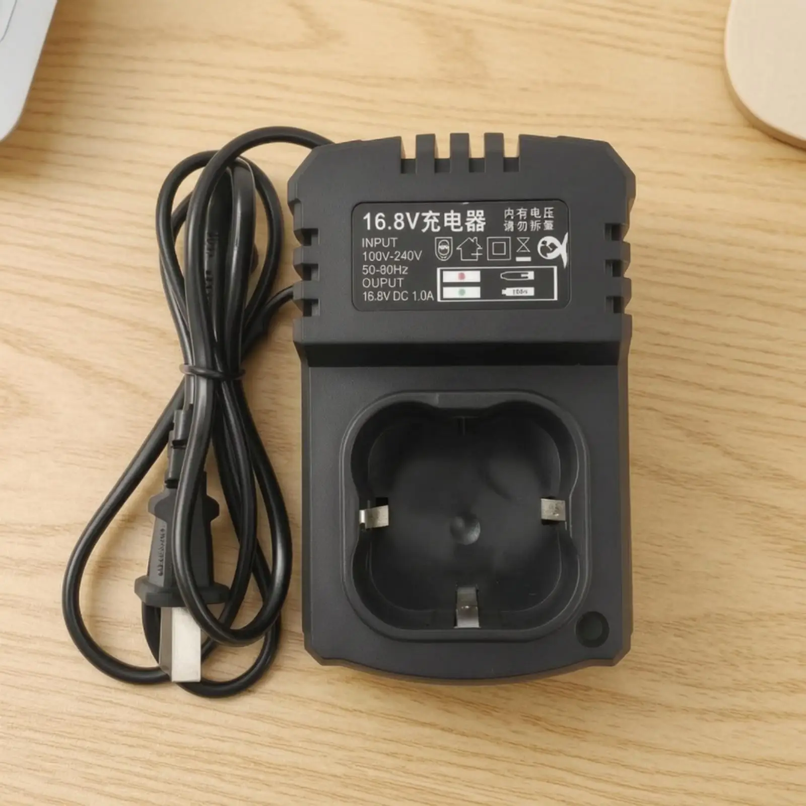 Charging Device for 21V Cordless Drill Power Tool Charger with Secure Base for Electric Wrench and Drill Accessory