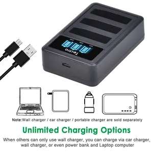 2400mAh Batterie oder LED-Ladegerät für Sony PSP3000 PSP SLIM 2000 PSP-S110 Konsole, PSP-2001, PSP-3000, PSP-3001, PSP-3002, PSP-3004 6 Hauptverkauf Batterie PSP 3000 2400mAh - №1