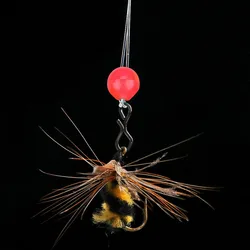 Cuentas luminiscentes de pesca de plástico para señuelos y línea