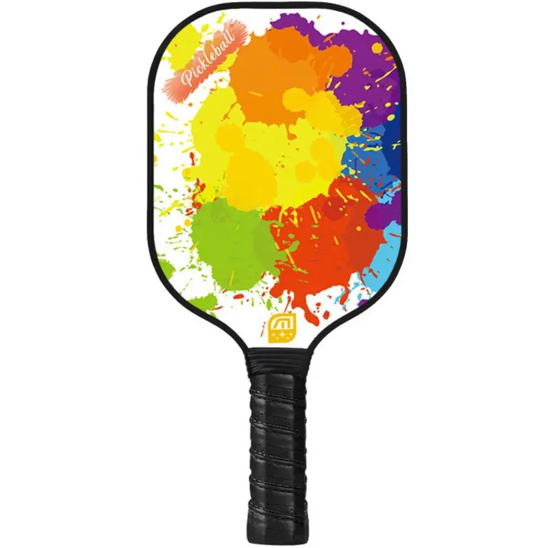 

Pickleball Single Paddle Brand Good Quality Carbon Fiber with Thickened Board Racket Outdoor Sports Picklc Ball Court Portable