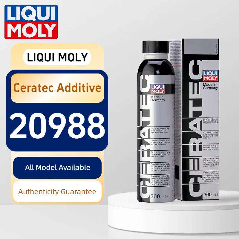 Aditivo Cerámico Antidesgaste Liqui Moly Cera Tec 20988 para Tratamiento de Aceite de Motor Diésel, Reduce la Fricción y el Desgaste