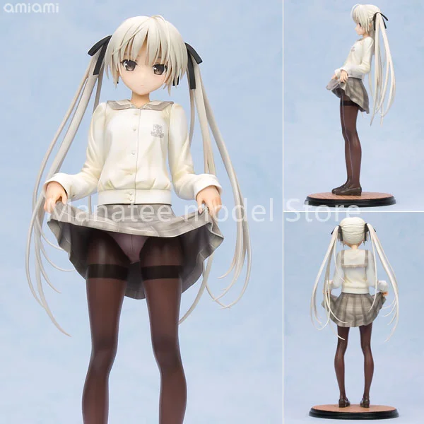 Фото ﻿   Alphamax Original Yosuga no Sora - Сора Касугано, версия в униформе. Коллекционная фигурка аниме-персонажа из ПВХ, масштаб 1/6, игрушка-кукла, подарок
